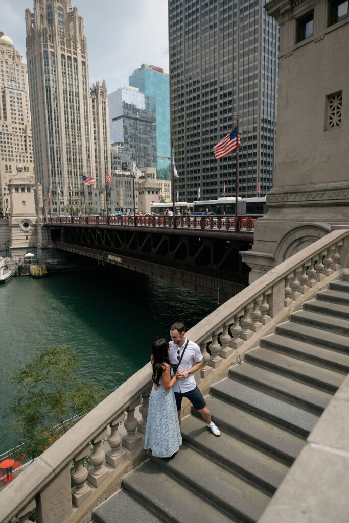 Chicago Downtown Riverwalk Photos in the Summer