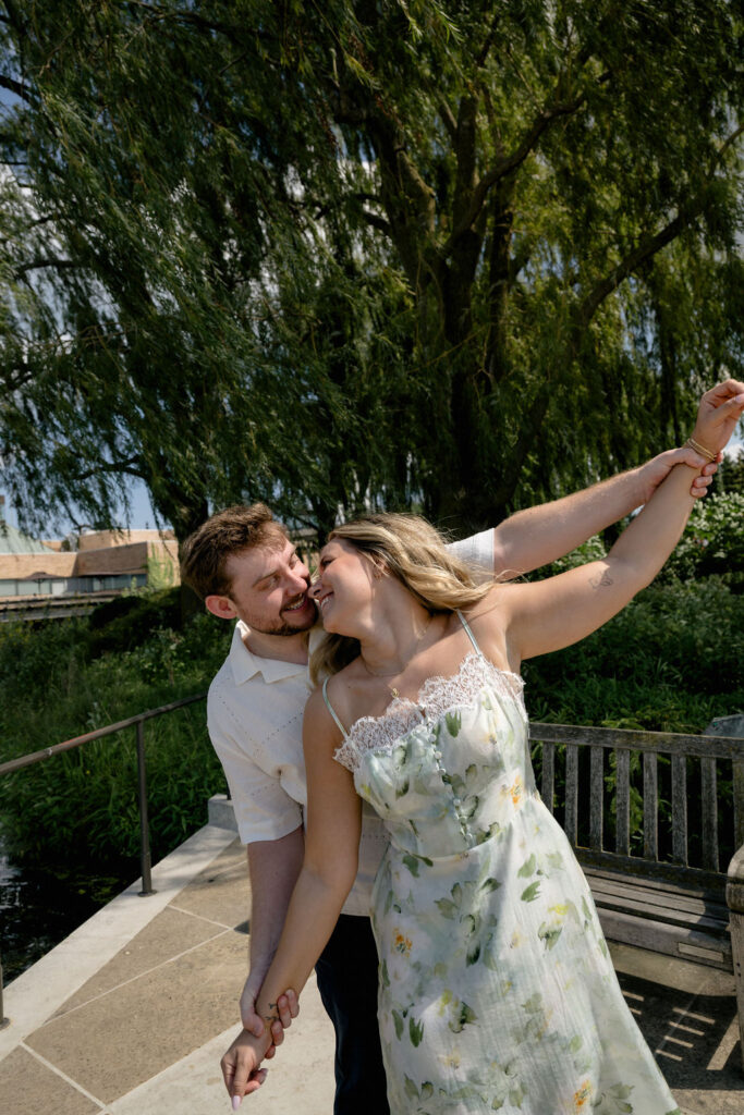 Summer Chicago Botanic Garden Proposal in Chicago, IL